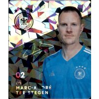GLITZER Karte 2 - Marc-Andre Ter Stegen - WM 2022 REWE