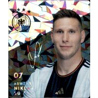 GLITZER Karte 7 - Niklas Süle - WM 2022 REWE