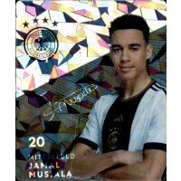 GLITZER Karte 20 - Jamal Musiala  - WM 2022 REWE