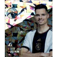 GLITZER Karte 27 - Julian Weigl - WM 2022 REWE