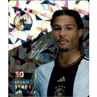 GLITZER Karte 30 - Serge Gnabry - WM 2022 REWE