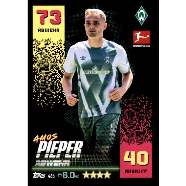 465 - Amos Pieper - Neuer Transfer - 2022/2023