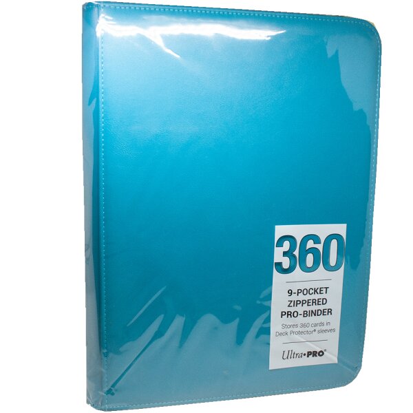 Ultra Pro Vivid 9-Pocket Zippered PRO-Binder - Sammelalbum DIN A4  Teal