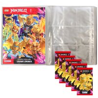 LEGO Ninjago Serie 8 Trading Cards - 1 Leere Sammelmappe...