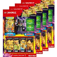 LEGO Ninjago Serie 8 Trading Cards - Alle 4 verschiedenen...