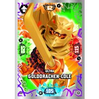 21 - Ultra Golddrachen-Cole - Ultra Karte - Serie 8