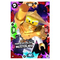 25 - Power Crystalized Meister Wu - Helden Karte - Serie 8