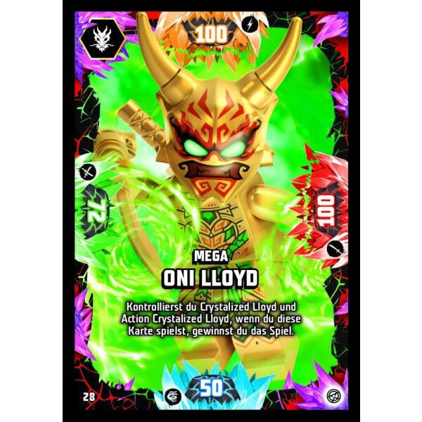 28 - Mega Oni Lloyd - Mega Karte - Serie 8