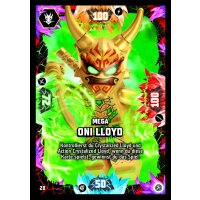 28 - Mega Oni Lloyd - Mega Karte - Serie 8