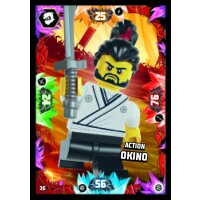 36 - Action Okino - Helden Karte - Serie 8