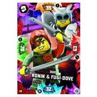 58 - Duo Ronin & Fugi-Dove - Helden Karte - Serie 8