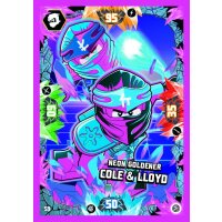 59 - Neon Goldener Cole & Lloyd - Neon Karte - Serie 8