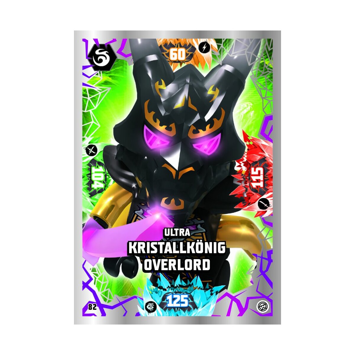82 - Ultra Kristallkönig Overlord - Ultra Karte - Serie 8, 2,79