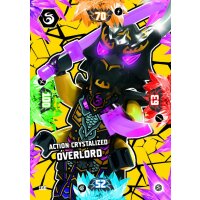100 - Action Crystalized Overlord - Foil Karte - Serie 8