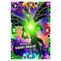108 - Crystalized Gigant-Drache - Schurken Karte - Serie 8