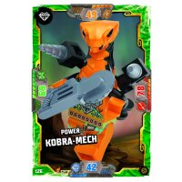 126 - Power Kobra-Mech - Schurken Karte - Serie 8