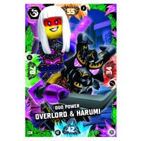 136 - Duo Power Overlord & Harumi - Schurken Karte -...