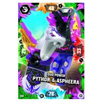 138 - Duo Power Pythor & Aspheera - Schurken Karte -...