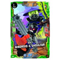 149 - Duo Nindroid & Ghoultar - Schurken Karte - Serie 8