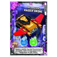 216 - Golddrachen Raider-Drone - Fahrzeugkarte - Serie 8