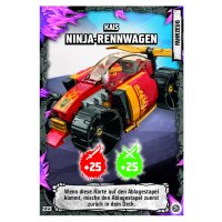 223 - Kais Ninja-Rennwagen - Fahrzeugkarte - Serie 8