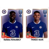 Sticker 58 Kalidou Koulibaly/Thiago Silva