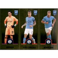 Sticker 87 Ederson/Joao Cancelo/Ruben Dias