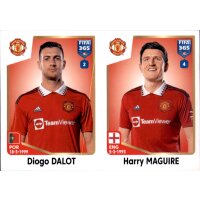 Sticker 104 Diogo Dalot/Harry Maguire