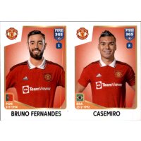 Sticker 109 Bruno Fernandes/Casemiro