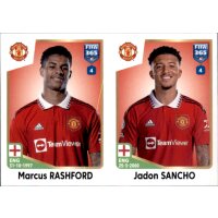 Sticker 115 Marcus Rashford/Jadon Sancho