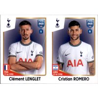 Sticker 121 Clement Lenglet/Cristian Romero