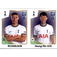 Sticker 131 Richarlison/Heung-Min Son