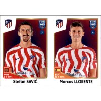 Sticker 138 Stefan Savic/Marcos Llorente