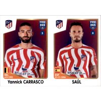 Sticker 143 Yannick Carrasco/Saul