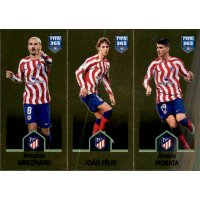 Sticker 145 Antoine Griezmann/Joao Felix/Alvaro Morata