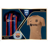 Sticker 149 Jersey FC Barcelona