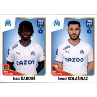 Sticker 202 Issa Kabore/Sead Kolasinac