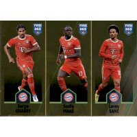 Sticker 241 Serge Gnabry/Sadio Mane/Leroy Sane