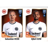 Sticker 256 Sebastian Rode/Djibril Sow