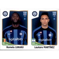 Sticker 307 Romelu Lukaku/Lautaro Martinez