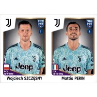 Sticker 310 Wojciech Szczesny/Mattia Perin