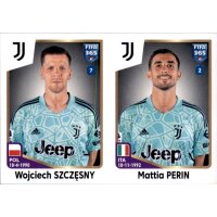 Sticker 310 Wojciech Szczesny/Mattia Perin