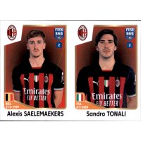 Sticker 335 Alexis Saelemaekers/Sandro Tonali