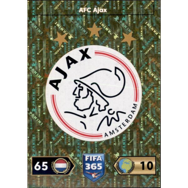 Sticker 380 Logo Ajax Amsterdam