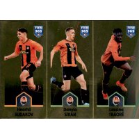 Sticker 417 Heorhii Sudakov/Danylo Sikan/Lassina Traore