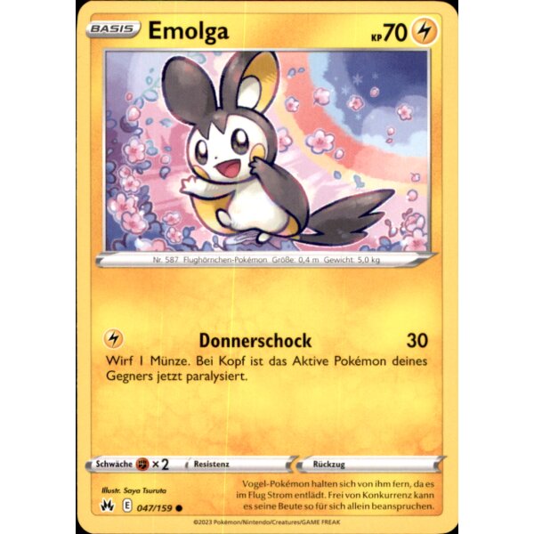 047/159 - Emolga - Common - SWSH12.5 Zenit der Könige