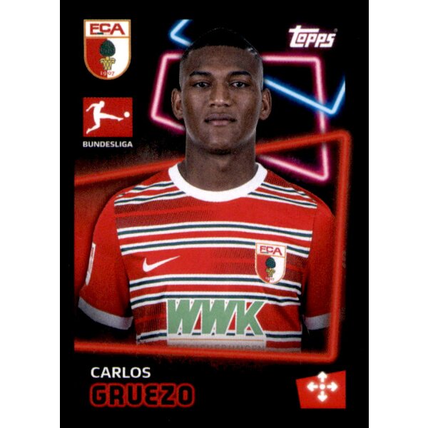 Topps Bundesliga 2022/23 - Sticker 38 - Carlos Gruezo - FC Augsburg