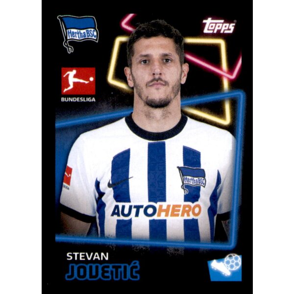 Topps Bundesliga 2022/23 - Sticker 58 - Stevan Jovetic - Hertha BSC Berlin