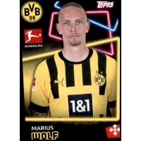 Topps Bundesliga 2022/23 - Sticker 129 - Marius Wolf -...