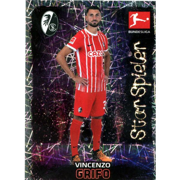 Topps Bundesliga 2022/23 - Sticker 165 - Vincenzo Grifo - Spieler im Fokus - SC Freiburg